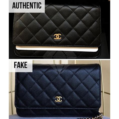 fake chanel woc|How To Spot A Fake Chanel Wallet.